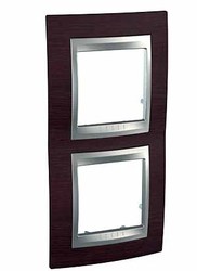 RAMKA PODWÓJNA PIONOWA WENGE UNICA TOP - MGU66.004V.0M3 - SCHNEIDER ELECTRIC
