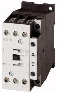 STYCZNIK MOCY 17A AC3 3 BIEGUNY NOSTYK POMOCNICZY NC STEROWANIE24V AC DILM17-01 - 277050 - EATON