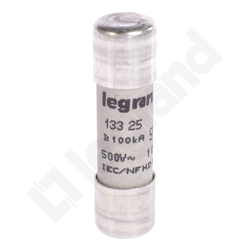 WKŁADKA BEZPIECZNIKOWA 10,3 X 38 25A CHARAKTERYSTYKA GG ZWŁOCZNA - 013325 - LEGRAND