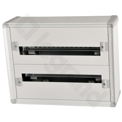 ROZDZIELNIA METAL 2X24 MODUŁY N/T IP30 LISTWA PRZYŁ PE RAL7035 XL3 - 020002 - LEGRAND