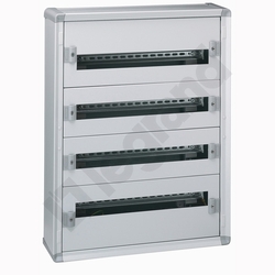 ROZDZIELNIA METAL 4X24 MODUŁY N/T IP30 LISTWA PRZYŁ PE RAL7035 XL3 - 020004 - LEGRAND