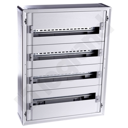 ROZDZIELNIA TWORZYWO 4X24 MODUŁY N/T IP30 LISTWA PRZYŁ N+PE RAL7035 XL3 - 020074 - LEGRAND