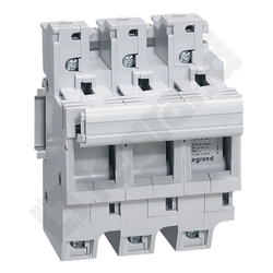 PODSTAWA BEZBIECZNIKOWA 50A 3 BIEGUNOWA NA WKŁADKI 14X51 SP51 - 021504 - LEGRAND