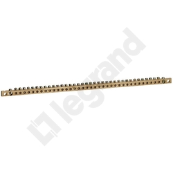 LISTWA PRZYŁĄCZENIOWA MIEDŹ DŁUGOŚĆ 456MM DO XL3 400 - 037301 - LEGRAND
