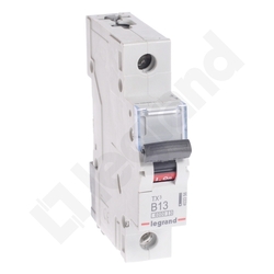 WYŁĄCZNIK NADPRĄDOWY B 13A 1 POLOWY CHARAKTERYSTYKA B S301 - 403356 - LEGRAND
