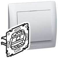 GNIAZDO TELFONICZNE PODWÓJNE RJ11 SISTENA LIFE - 775939 - LEGRAND