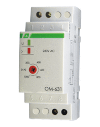 OGRANICZNIK POBORU MOCY 16A MONTAŻ NA SZYNE TH35 OM-631 - OM-631 - F&F