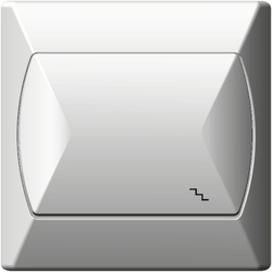 ŁĄCZNIK SCHODOWY BIAŁY AKCENT - ŁP-3A/00 - OSPEL