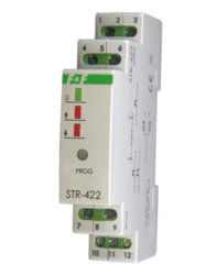 STEROWNIK ROLET 2A AC3 230V AC JEDNOPRZYCISKOWY STR-422 - STR-422 - F&F