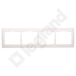 RAMKA POCZWÓRNA POZIOMA ARCTIC SISTENA LIFE - 771004 - LEGRAND