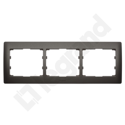 RAMKA POTRÓJNA POZIOMA CHOCO SISTENA LIFE - 771203 - LEGRAND
