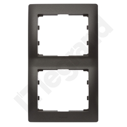 RAMKA PODWÓJNA PIONOWA CHOCO SISTENA LIFE - 771206 - LEGRAND