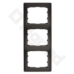 RAMKA POTRÓJNA PIONOWA CHOCO SISTENA LIFE - 771207 - LEGRAND
