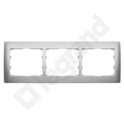 RAMKA POTRÓJNA POZIOMA METALIC SISTENA LIFE - 771303 - LEGRAND