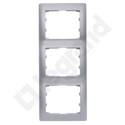 RAMKA POTRÓJNA PIONOWA METALIC SISTENA LIFE - 771307 - LEGRAND
