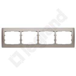 RAMKA POCZWÓRNA POZIOMA TITAN SISTENA LIFE - 771404 - LEGRAND