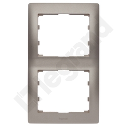 RAMKA PODWÓJNA PIONOWA TITAN SISTENA LIFE - 771406 - LEGRAND