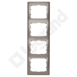 RAMKA POCZWÓRNA PIONOWA TITAN SISTENA LIFE - 771408 - LEGRAND