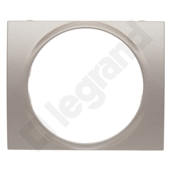 PLAKIETKA Z OTWOREM 46,5MM TYTAN SISTENA LIFE - 771419 - LEGRAND