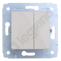 ŚCIEMNIACZ PRZYCISKOWY KREM 40-600W CARIVA - 773715 - LEGRAND