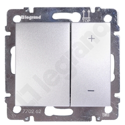 ŚCIEMNIACZ PRZYCISKOWY 400W ALUMINIUM VALENA - 770262 - LEGRAND
