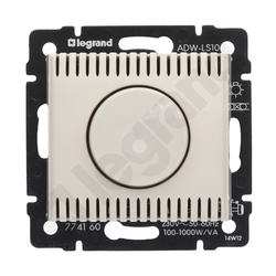 ŚCIEMNIACZ OBROTOWY 1000W KREMOWY VALENA - 774160 - LEGRAND