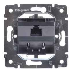 GNIAZDO KOMPUTEROWE POJEDYŃCZE FTP 1XRJ45 KAT.6 SISTENA LIFE - 775798 - LEGRAND