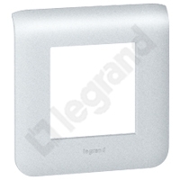 RAMKA PODWÓJNA POZIOMA ALUMINIUM PRODUKT WYCOFANY Z OFERTY - 079002 - LEGRAND
