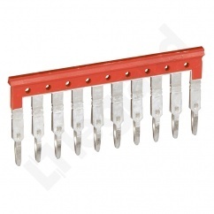 MOSTEK ŁĄCZENIOWY DO 10 ZŁĄCZEK O SZEROKOŚCI 6MM CZERWONY - 037504 - LEGRAND