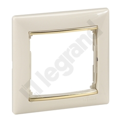 RAMKA POJEDYNCZA KREM/ZŁOTO VALENA - 774151 - LEGRAND