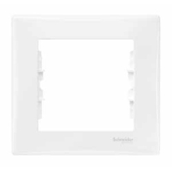 RAMKA POJEDYNCZA BIAŁA SEDNA - SDN5800121 - SCHNEIDER ELECTRIC