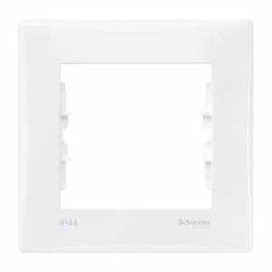 RAMKA POJEDYNCZA HERMETYCZNA IP44 BIAŁA SEDNA - SDN5810121 - SCHNEIDER ELECTRIC