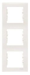 RAMKA POTRÓJNA PIONOWA KREMOWA SEDNA - SDN5801323 - SCHNEIDER ELECTRIC