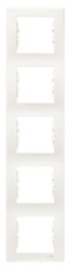 RAMKA PIĘCIOKROTNA PIONOWA KREMOWA SEDNA - SDN5801523 - SCHNEIDER ELECTRIC