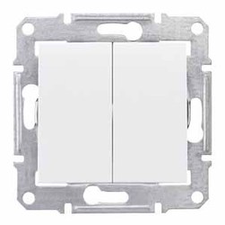 ŁĄCZNIK PODWÓJNY SCHODOWY MODUŁ BIAŁY SEDNA - SDN0600121 - SCHNEIDER ELECTRIC