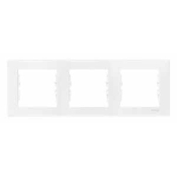 RAMKA POTRÓJNA POZIOMA BIAŁA SEDNA - SDN5800521 - SCHNEIDER ELECTRIC