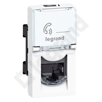 GNIAZDO KOMPUTEROWE POJEDYNCZE 1M 1XRJ45 KAT. 6 FTP MOSAIC - 076562 - LEGRAND
