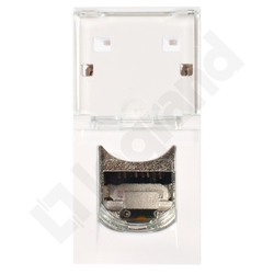 GNIAZDO KOMPUTEROWE POJEDYNCZE 1M 1XRJ45 KAT. 6A STP MOSAIC - 076573 - LEGRAND