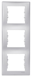 RAMKA POTRÓJNA PIONOWA ALUMINIUM SEDNA - SDN5801360 - SCHNEIDER ELECTRIC