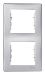 RAMKA PODWÓJNA PIONOWA ALUMINIUM SEDNA - SDN5801160 - SCHNEIDER ELECTRIC