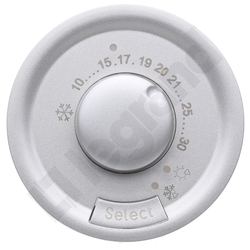 PLAKIETKA TERMOSTATU POKOJOWEGO TYTANOWA CELIANE - 068540 - LEGRAND