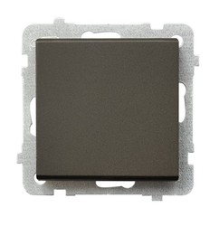ŁĄCZNIK JEDNOBIEGUNOWY CZEKOLADOWY METALIK SONATA - ŁP-1R/M/40 - OSPEL