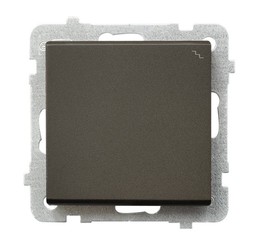 ŁĄCZNIK SCHODOWY CZEKOLADOWY METALIK SONATA - ŁP-3R/M/40 - OSPEL