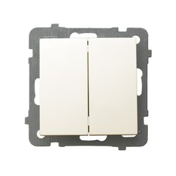 ŁĄCZNIK ŚWIECZNIKOWY BIAŁY AS - ŁP-2G/m/00 - OSPEL