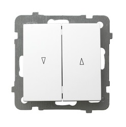 ŁĄCZNIK ŻALUZJOWY BIAŁY AS - ŁP-7G/m/00 - OSPEL