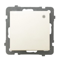 ŁĄCZNIK KRZYŻOWY ECRU AS - ŁP-4G/m/27 - OSPEL