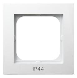 RAMKA POJEDYNCZA BIAŁA DO ŁĄCZNIKÓW IP44 AS - RH-1G/00 - OSPEL