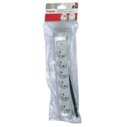 GNIAZDO PRZENOŚNE Z WYŁĄCZNIKEM 6X2P+Z BEZ PRZEWODU - 50085 - LEGRAND