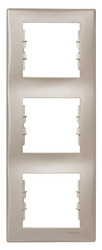 RAMKA POTRÓJNA PIONOWA SATYNA SEDNA - SDN5801368 - SCHNEIDER ELECTRIC