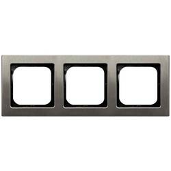 RAMKA POTRÓJNA STAL INOX SONATA - R-3RM/37 - OSPEL